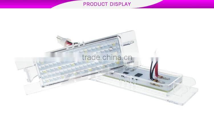 New Lowest factory price 3014SMD 18leds lnsignia Led License Plate