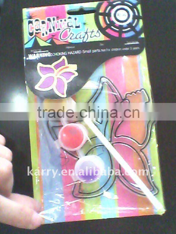 12 colors Water Color liquid card packaging for kids with ASTM and EN71