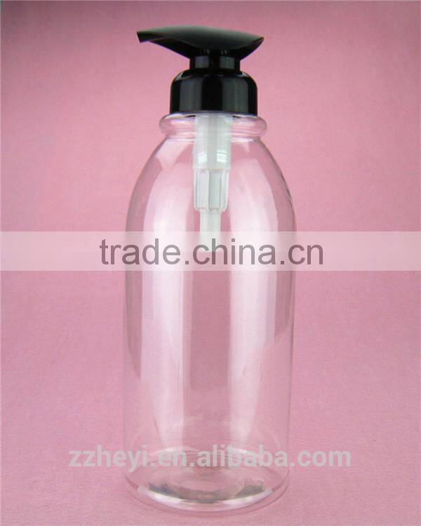 28oz 800ml beautiful round plastic pet shampoo bottle