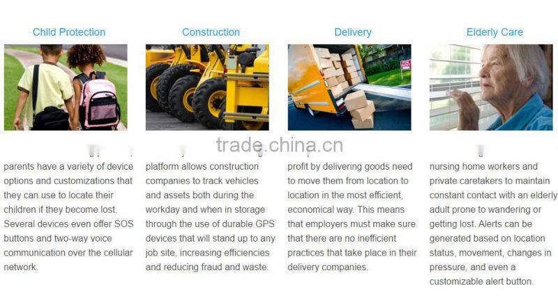 Global GPS tracking system with iphone android app tracking platform