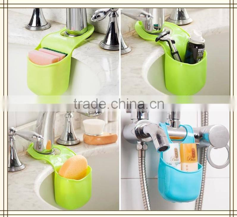 strong chuck and top grade plastic kitchen sponge holder/soap holder