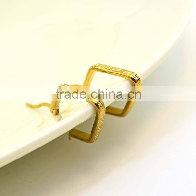 Jewelry Wholesale China Clip On Earring Findings Indian Gold Earrings