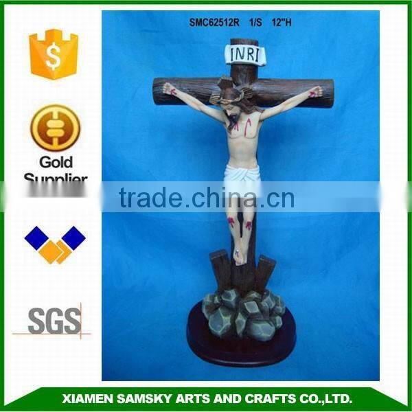 Hot Sales Resin Wall Antique Crucifix