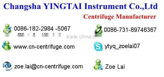 Refrigerated blood bank centrifuge tabletop type TDL5M