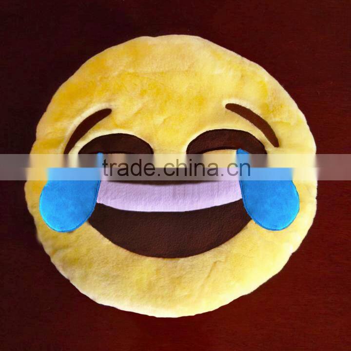 Free sample emoji pillow, Cring tears plush emoji pillow wholesale