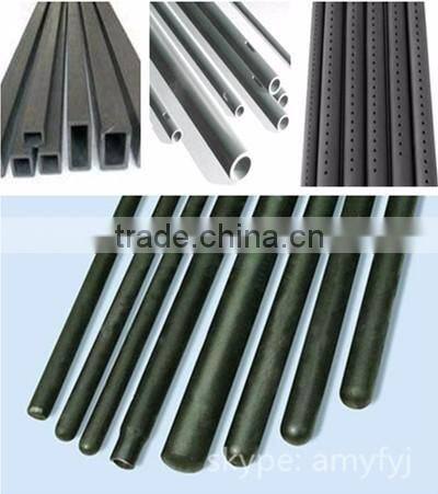 RBSiC/RSiC/SiSiC/SSiC Products SiC Tube Silicon Carbide Kiln Tubes