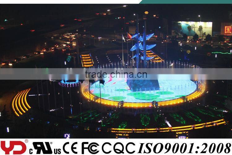 YD IP68 V-0 CE CQC FCC UL led fountain waterproof light