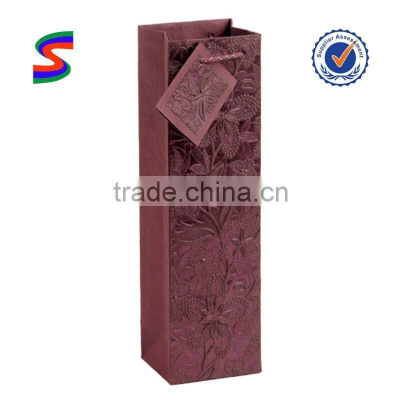 Bag Wine Pvc Wine Bag With Ice Cube