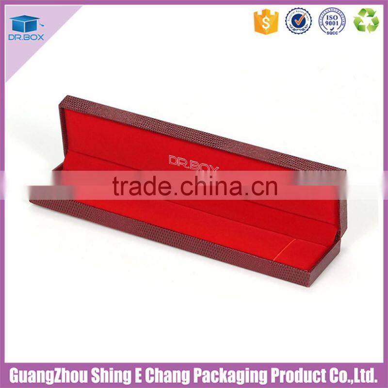 New product rectangular custom made necklace jewelry packing box with your logo