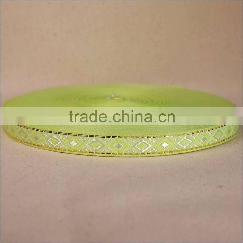 Customized colourful mediterranean style rustic fancy DIY decoration polyester ribbon rolls