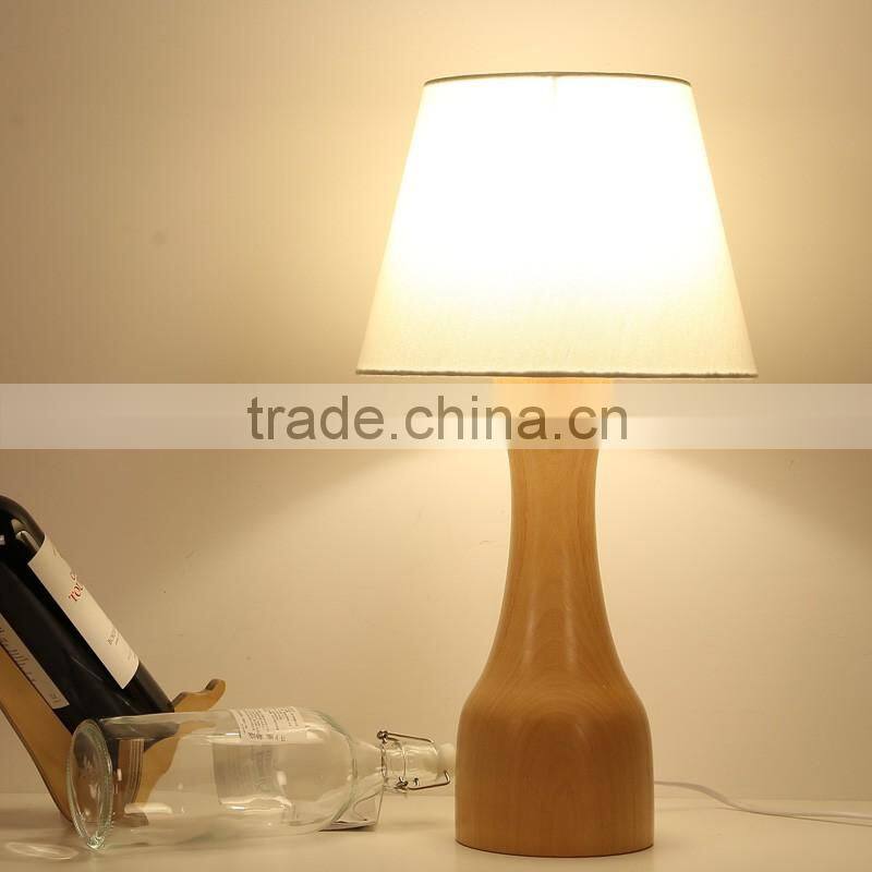 LED Wood table lamp LED Wood table Light JK-879-14 western contemporary wooden table lamp modern bedside lamp