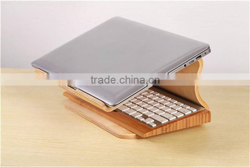 Universal Desktop Wood Holder for Laptop Notebook Phone