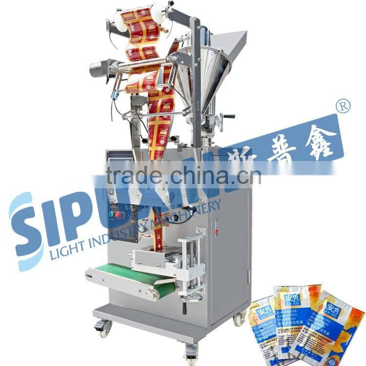 Automatic sachet packing machine for sugar/cream/ liquid shampoo