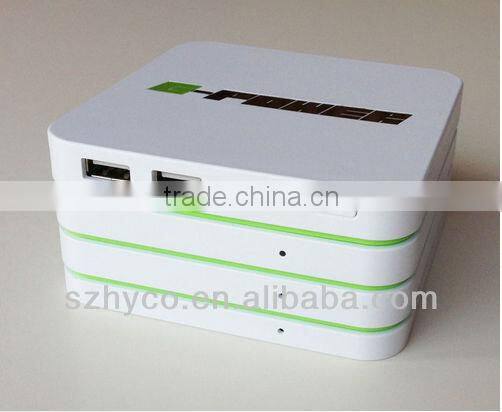 High Quality Solar Stackable Portable Power bank with CE FCC
