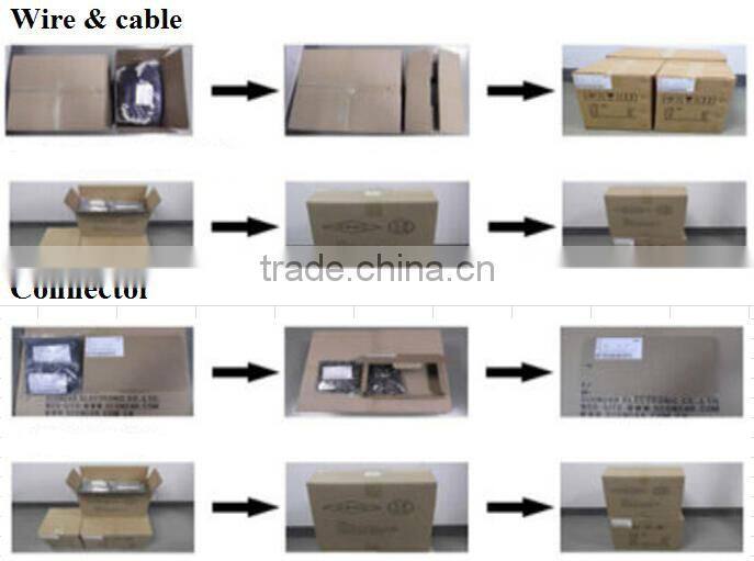 2 pin waterproof plastic electronic wire to wire connector