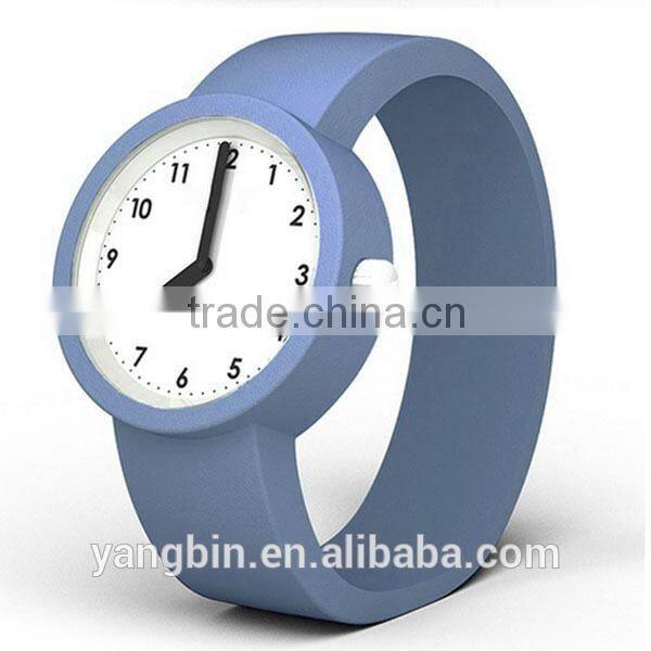 Silicone watches with japan quartz movement for girls wholesale watches