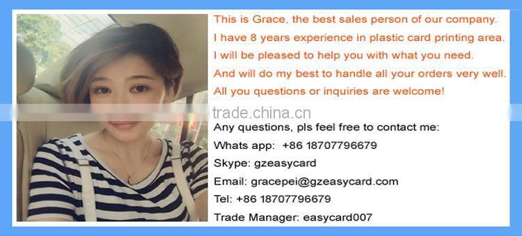 Good Price Customized Printing Paper Magnetic Stripe Card