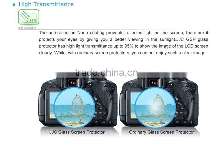 2.5D Round Edge JJC Ultra-thin camera LCD Screen Protector 0.3mm GSP-X70 Glass Screen Protector for Fujifilm