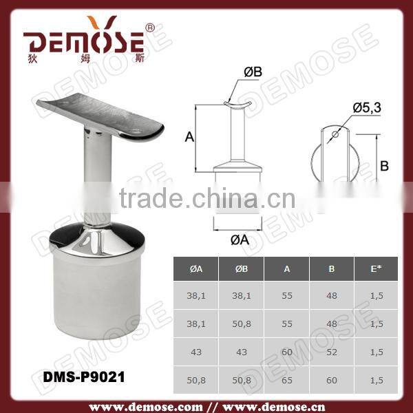 stainless steel post support square handrail bracket