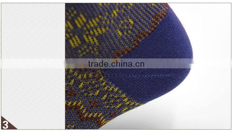 2015! Newest Fashion Knee High Contrast Color Wool Sock of China Manufacturer !