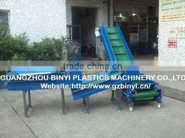 Skirt PVC & Rubber Horizontal and Inclined Belt Conveyor,Belt Conveyor for waste battery