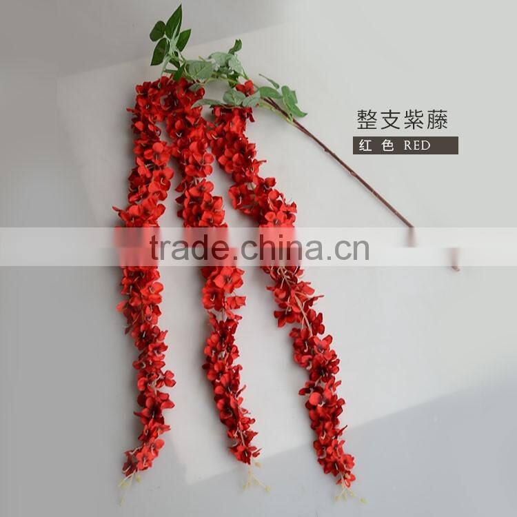 pink, white wisteria,artificial flowers wisteria wedding decoration wisteria silk flower wisteria