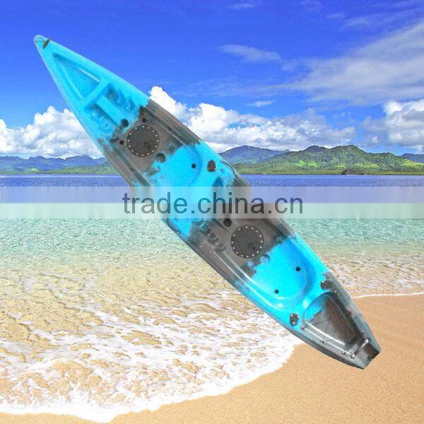 2016 new sea kayak with low price in china/sea kayak fishing/cheap plastic kayak