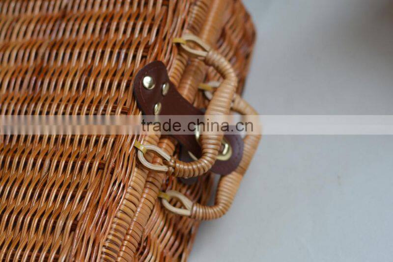 Home medicine cabinet, handmade craft by fern core rattan