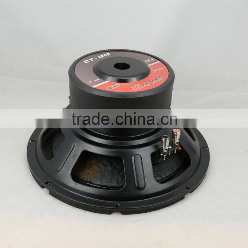 Cometa CT-1202 4 ohm,1200W power subwoofer/subwoofer car audio