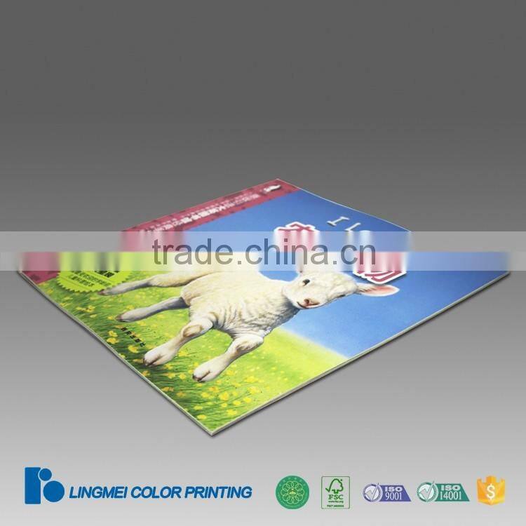 Factory custom printing fsc eco-friendly paper quiet book for children