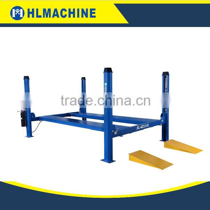 Four post car lift hydraulic pump system factory direct sales