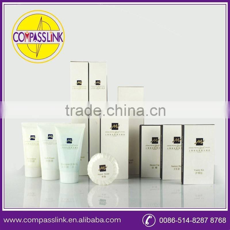 five star high quality hotel amenity and disposable bathroom sets