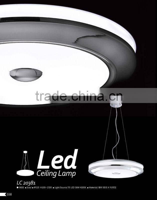 glass LED pendant lamp shades/led ceiling lamp