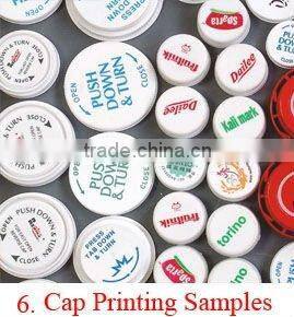 Model JN-AP4-16C - Fully Automatic 4-Colour Bottle Caps Pad Printer