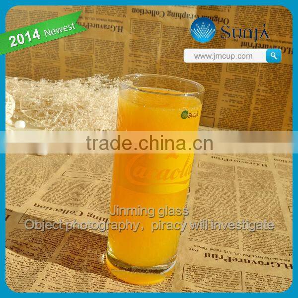 Top quality custom drinking cup cheap price wholesale cup glass promotional glass
