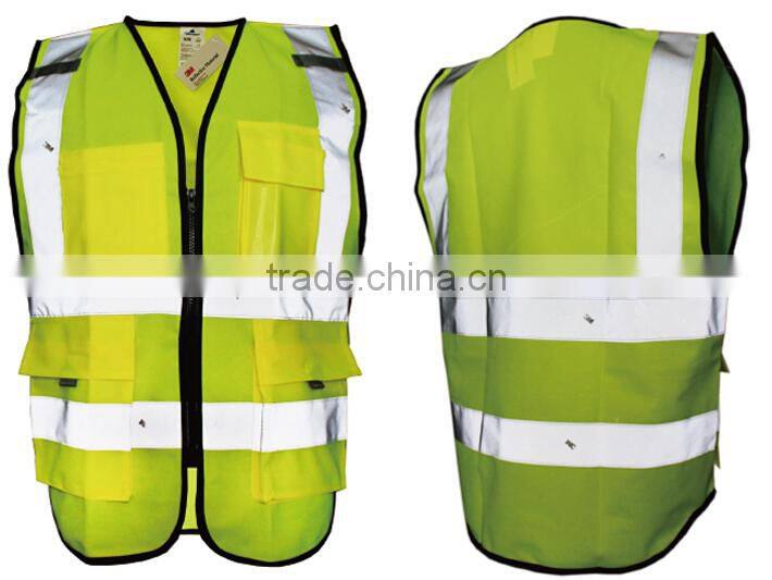 Yellow 3M Safety Vest Traffic reflective vest 3M Construction Safety Vest 3M safety reflective vests