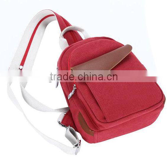 multifunctional ladies shoulder sling bag and zipper straps