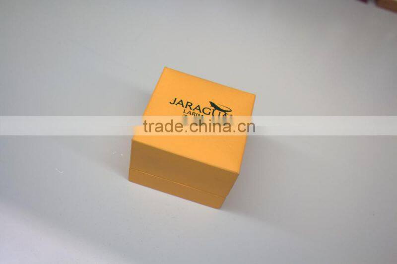 2015 newest custom jewelry gift box cardboard buckle box for ring