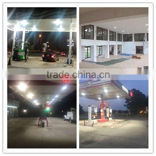 100w 120w 150w high lumen 130lm/w led canopy light for gas station