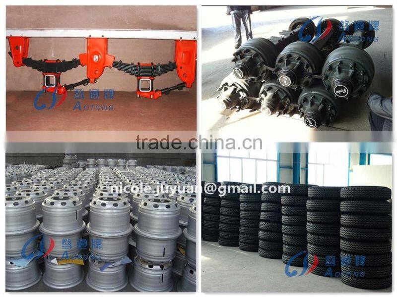 2/3 axles 40-60 tons flatbed semi trailer / flatbed trailer for sale