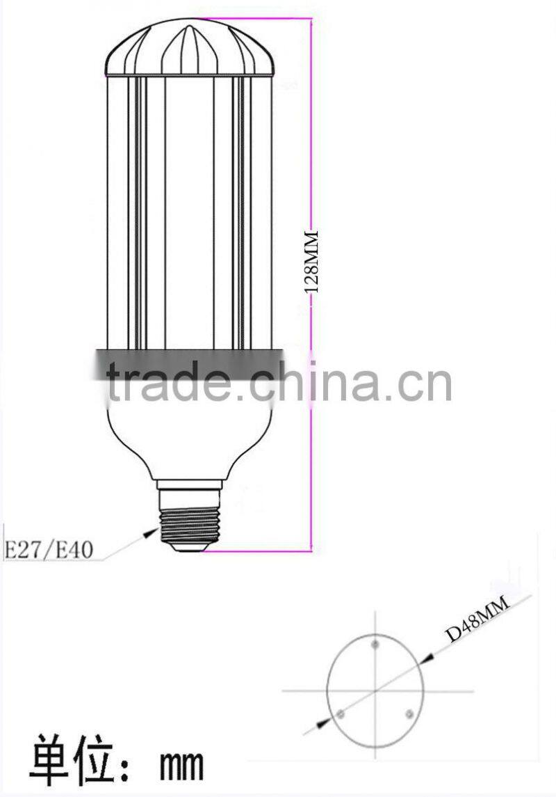 5w 90-110lm/w led corn light,24v 5w light bulb