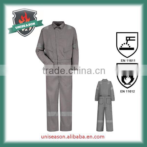 Flame retardant workwear aramid coverall for oil and gas