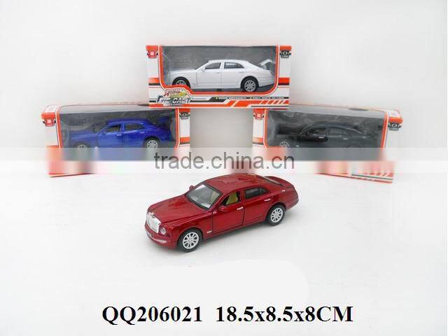 Pull back die cast car with light & IC
