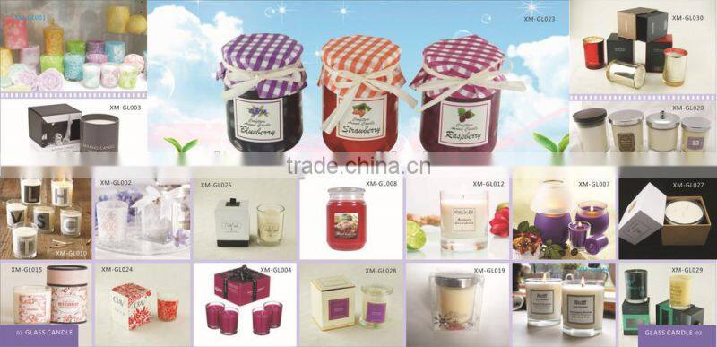 Wholesale tin box round scented candles natural soy wax tin candle 6*4cm Height XM-T005