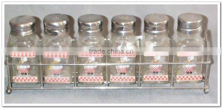 spray votive candles in holders