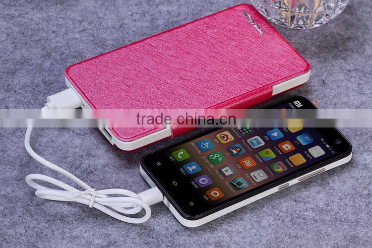 2015 hot sale universal external portable power bank mirror