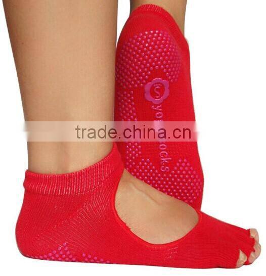 Various Colors Custom Anti Slip Yoga Socks