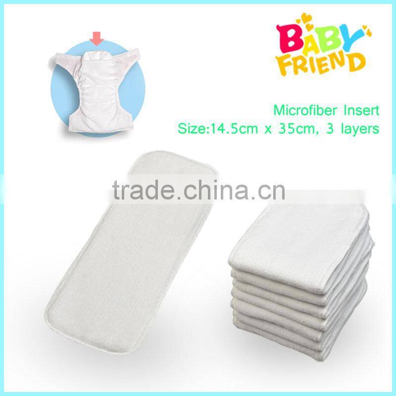 babyfriend baby diaper microfiber inserts 3 layers