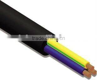 copper solid strand wire rubber cable