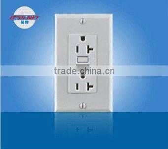 UL approve High Quality GFCI 20A 125V Duplex Wall Sockets